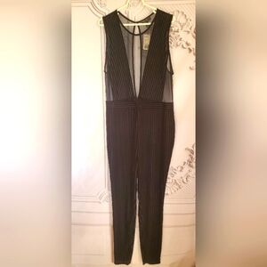 Forever 21 Sheer Jumpsuit 3x NWT